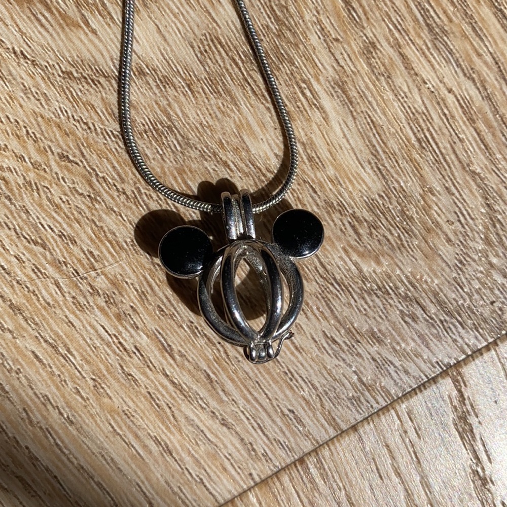 Mickey Shaped Necklace // Disney